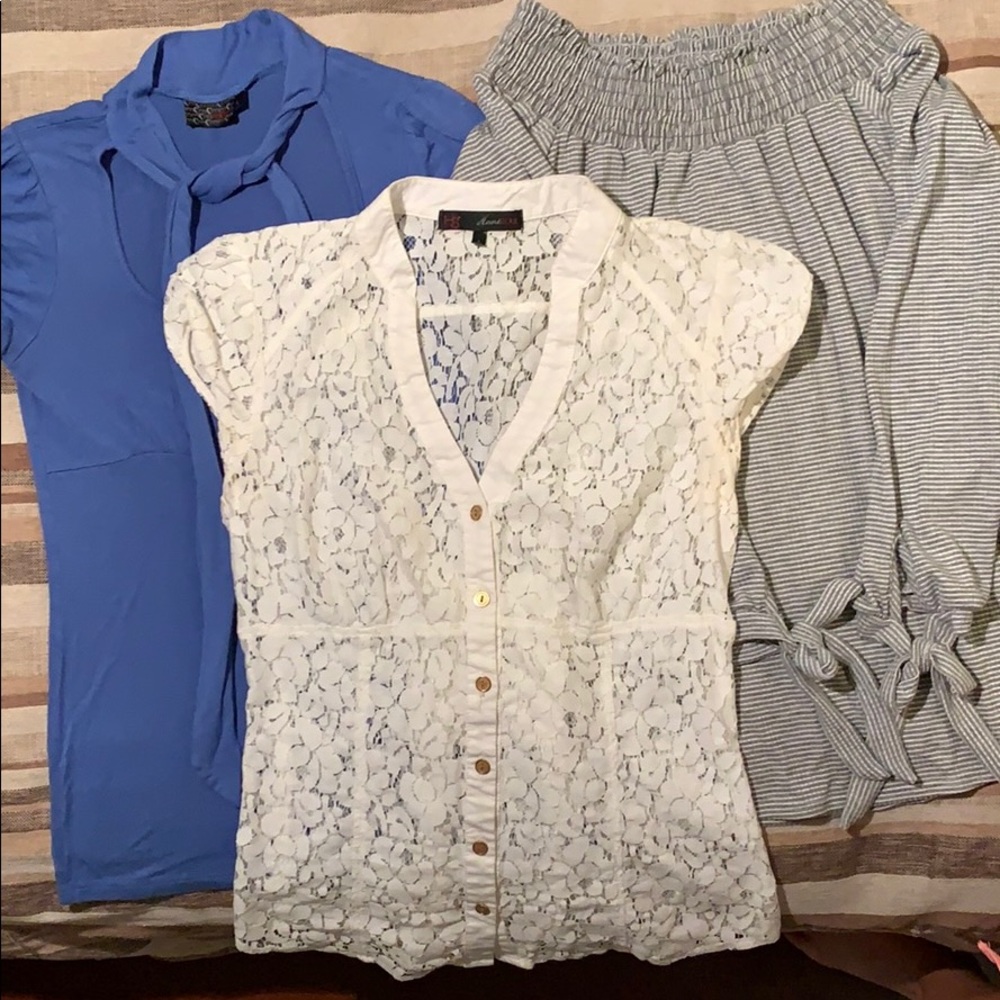 3 adorable blouses